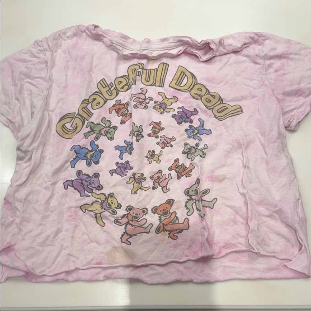 Grateful Dead Kids Light Pink Dancing Bears T-Shirt